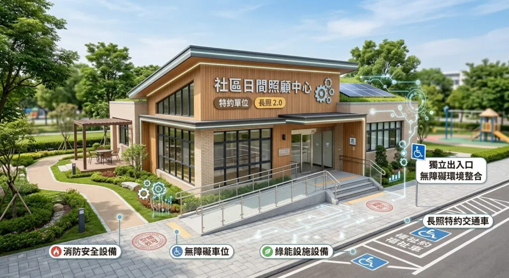 社區日間照顧中心外觀